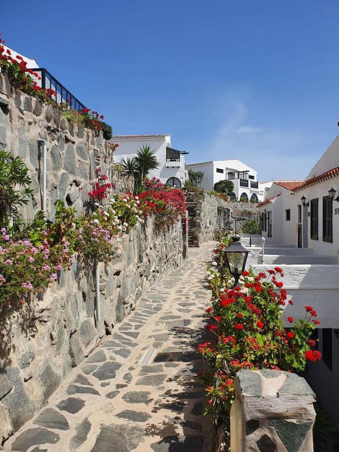 Very Romantic Seaview Apartment Patalavaca Mogan With Warm Pool Buitenkant foto