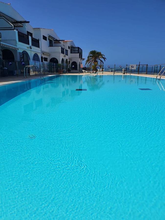 Very Romantic Seaview Apartment Patalavaca Mogan With Warm Pool Buitenkant foto