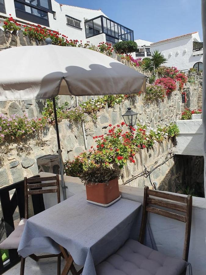 Very Romantic Seaview Apartment Patalavaca Mogan With Warm Pool Buitenkant foto