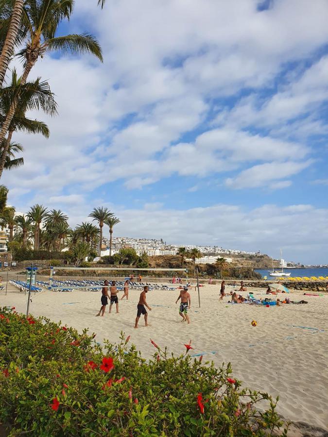 Very Romantic Seaview Apartment Patalavaca Mogan With Warm Pool Buitenkant foto