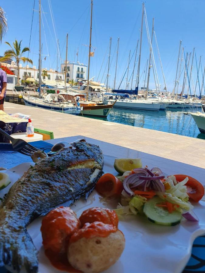 Very Romantic Seaview Apartment Patalavaca Mogan With Warm Pool Buitenkant foto